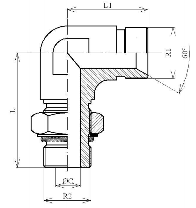 L kus UPS BSP/BSP zavit